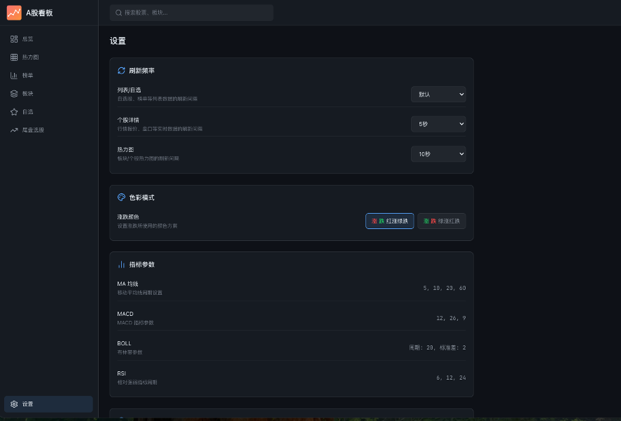 stock-settings
