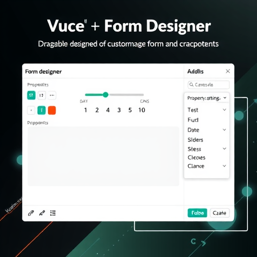 vue 可视化表单设计器 vxe-form-design 创建自定义控件的详细用法（教程一）(图3)