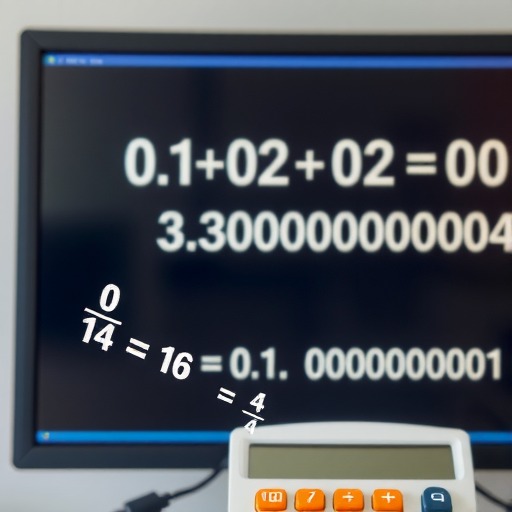 0.1加0.2为什么不等于0.3