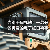 告别手写礼簿！一款开源免费的电子红白喜事礼簿系统！