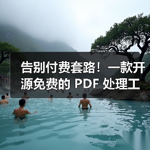 告别付费套路！一款开源免费的 PDF 处理工具箱！