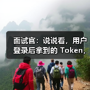 面试官：说说看，用户登录后拿到的 Token，你应该怎么存？存哪里？（图4）