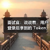 面试官：说说看，用户登录后拿到的 Token，你应该怎么存？存哪里？（图4）