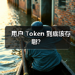 用户 Token 到底该存哪？