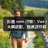 拒绝 rem 计算！Vue3 大屏适配，我是这样做的（图4）