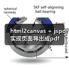 html2canvas + jspdf实现页面导出成pdf