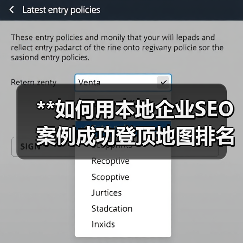 **如何用本地企业SEO案例成功登顶地图排名？电话咨询带你实现爆发式增长！**（图3）
