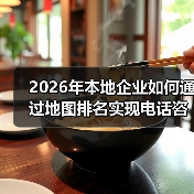 2026年本地企业如何通过地图排名实现电话咨询爆发式增长