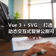 Vue 3 + SVG ：打造动态交互式智慧公厕可视化大屏（图2）