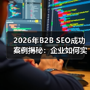 2026年B2B SEO成功案例揭秘：企业如何实现线索爆发（图3）