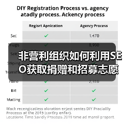 非营利组织如何利用SEO获取捐赠和招募志愿者
