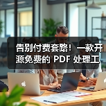 告别付费套路！一款开源免费的 PDF 处理工具箱！（图3）