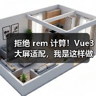 拒绝 rem 计算！Vue3 大屏适配，我是这样做的（图3）