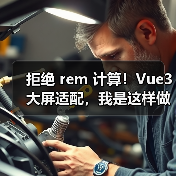 拒绝 rem 计算！Vue3 大屏适配，我是这样做的（图2）