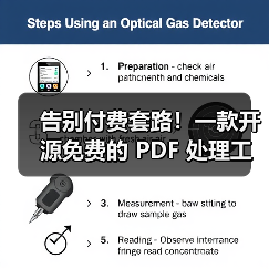 告别付费套路！一款开源免费的 PDF 处理工具箱！