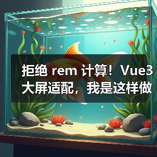 拒绝 rem 计算！Vue3 大屏适配，我是这样做的（图2）