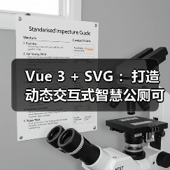 Vue 3 + SVG ：打造动态交互式智慧公厕可视化大屏（图2）