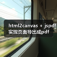 html2canvas + jspdf实现页面导出成pdf