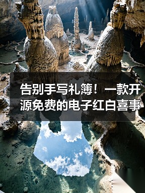 告别手写礼簿！一款开源免费的电子红白喜事礼簿系统！（图4）