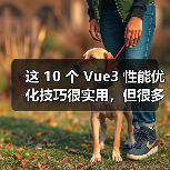 这 10 个 Vue3 性能优化技巧很实用，但很多项目都没用上