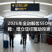 2026年金融服务SEO秘籍：建立信任驱动投资咨询的破局之道