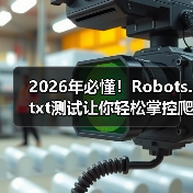 2026年必懂！Robots.txt测试让你轻松掌控爬虫行为