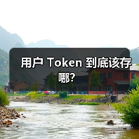 用户 Token 到底该存哪？