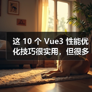这 10 个 Vue3 性能优化技巧很实用，但很多项目都没用上