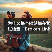 为什么每个网站都在紧张检查“Broken Link Checking 失效链接检查”？事实上，失效链接已经由潜在的隐形坑变成了站点用户体验和SEO的死穴！即使你