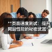 **页面速度测试：提升网站性能的秘密武器**