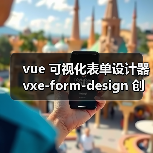 vue 可视化表单设计器 vxe-form-design 创建自定义控件的详细用法（教程一）